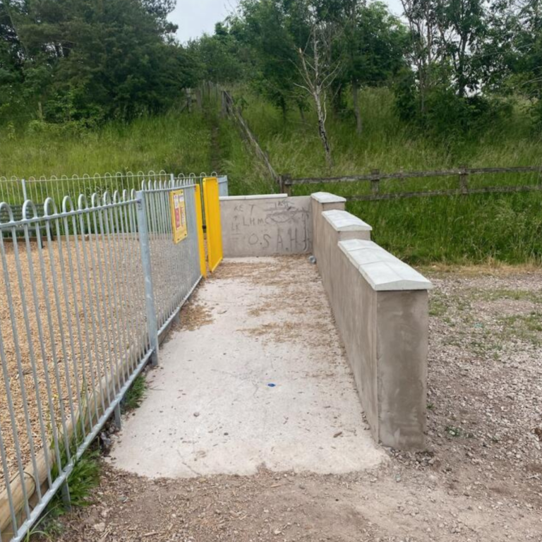 £1500 – CKDCF funds ramp access to playground